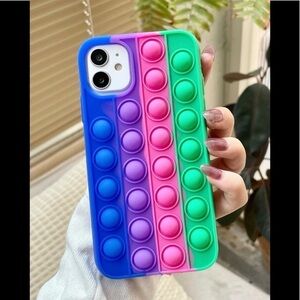 NWT- IPhone 12 Pro Case Poplt Fidget Bubble Push Pop It
